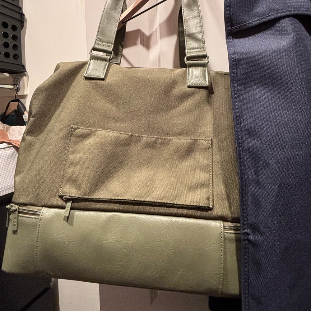 BEIS Olive Duffel Bag for Men